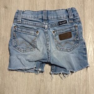 Wrangler Light Blue Denim Kids Shorts